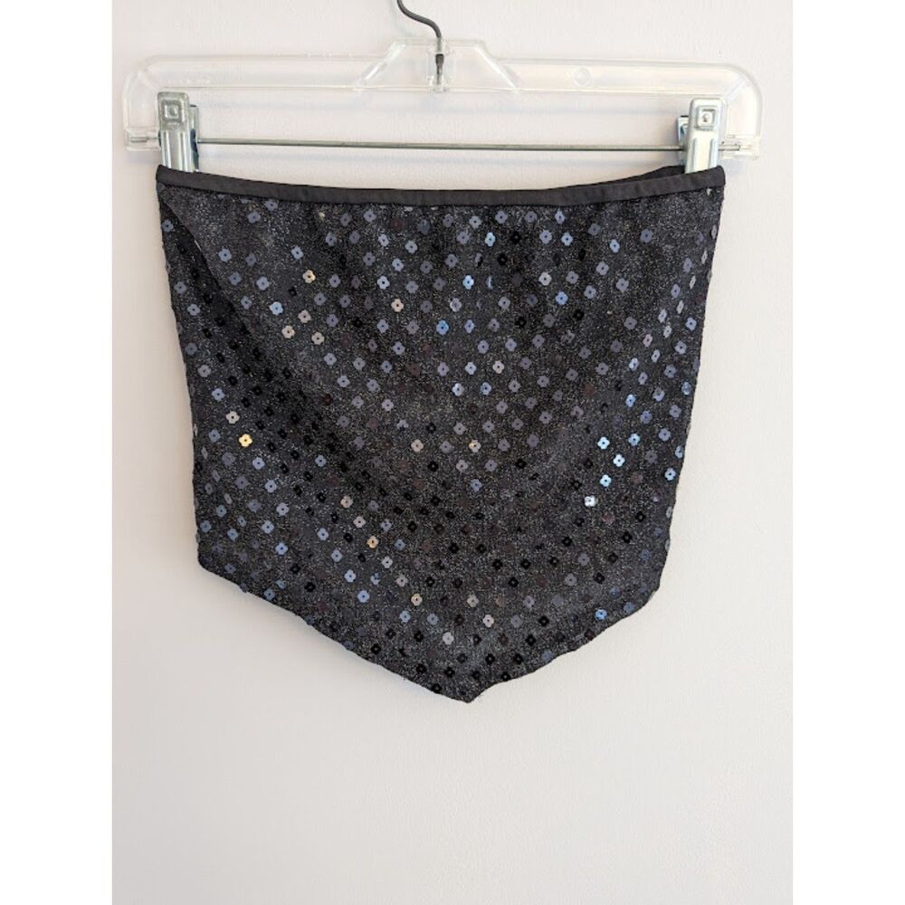 Y2K/90's Sequin Tube Top from L.O.L. size 3/4